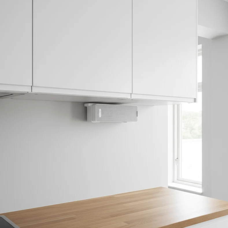 Support pour le montage du haut-parleur Ikea Symfonisk sous une armoire de cuisine (2 pièces)
