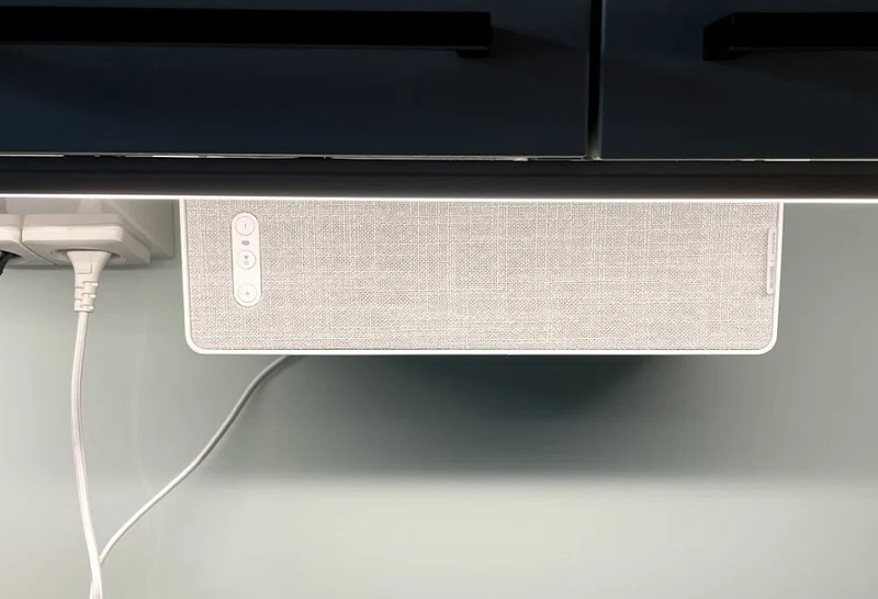 Support pour le montage du haut-parleur Ikea Symfonisk sous une armoire de cuisine (2 pièces)