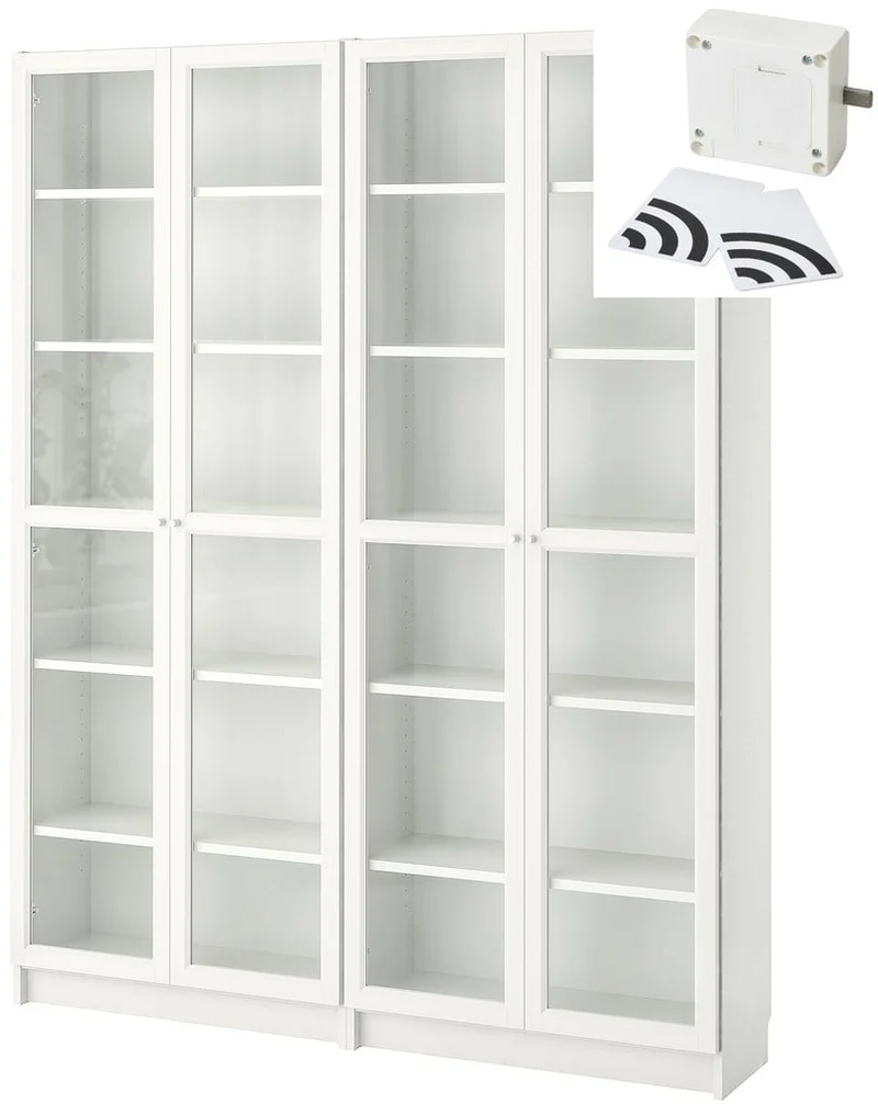 La serrure pour Ikea Billy/Oxberg convient à Rothult NFC