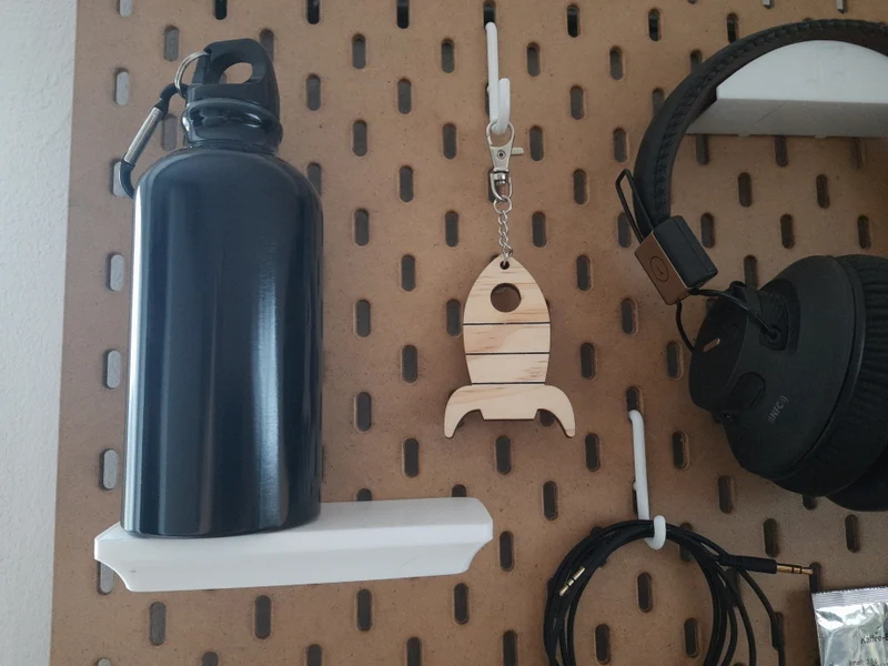 Étagère secrète pour IKEA Skadis Remix