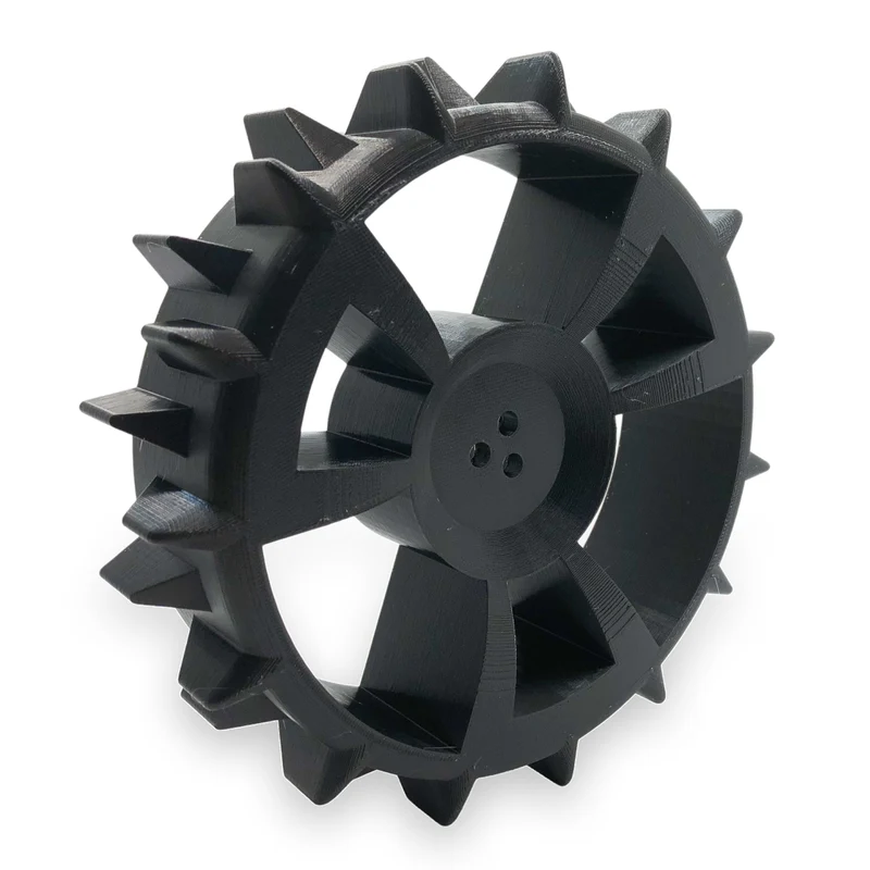 Roues tout-terrain pour robot tondeuse Bosch Indego (modèles 300 à 700) (2 pièces)