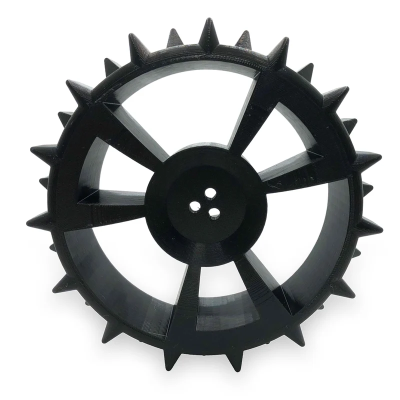 Roues tout-terrain pour robot tondeuse Bosch Indego (modèles 300 à 700) (2 pièces)