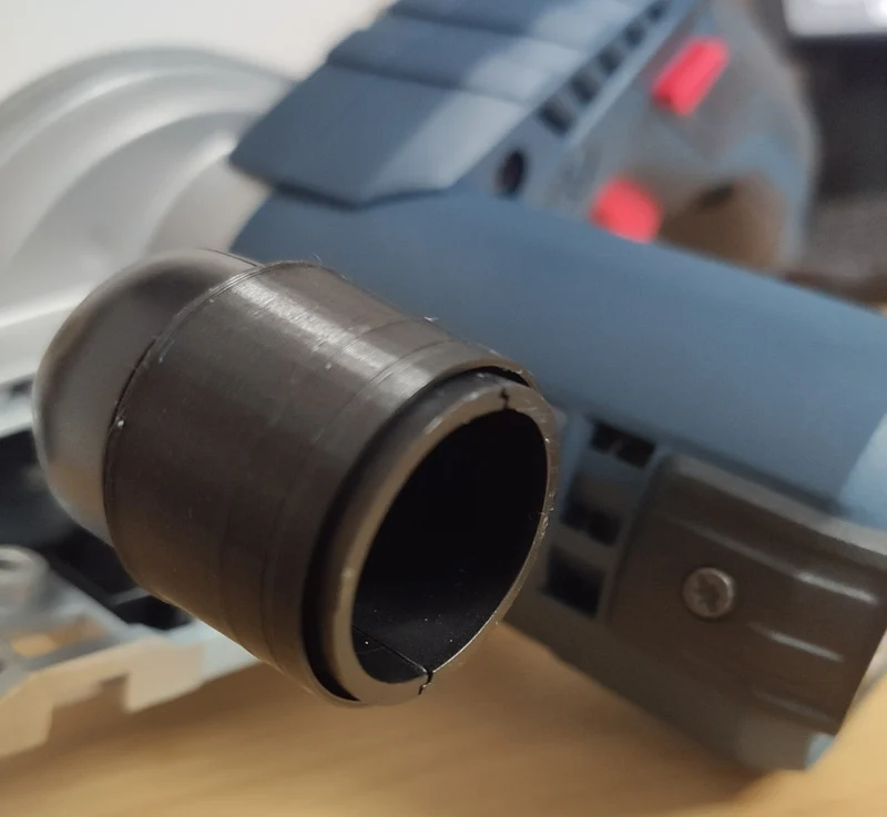 Adaptateur d'extraction de poussière Bosch GKS 12V pour tube d'aspirateur de 35 mm