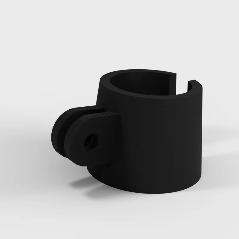Support de microphone avec fixation GoPro