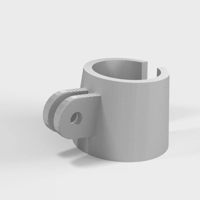 Support de microphone avec fixation GoPro