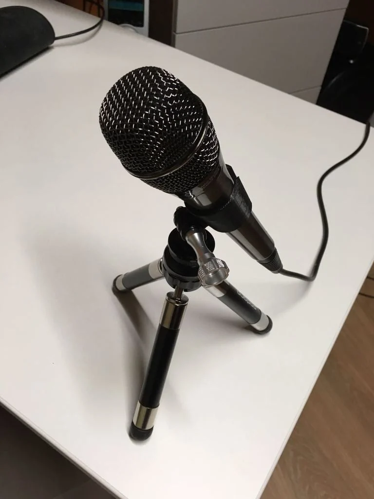 Support de microphone avec fixation GoPro