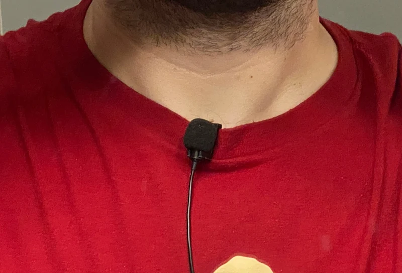 Clip T-shirt pour Micro Simple Boya M1 (Lavalier)