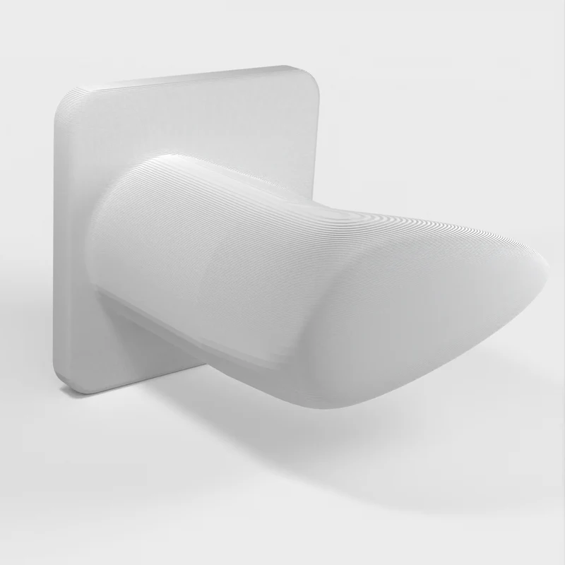 Support mural simple pour la raquette de tennis