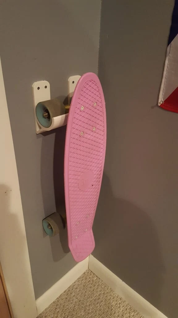 Skateboard Fixation murale pour Longboard, Penny Board et Skateboard