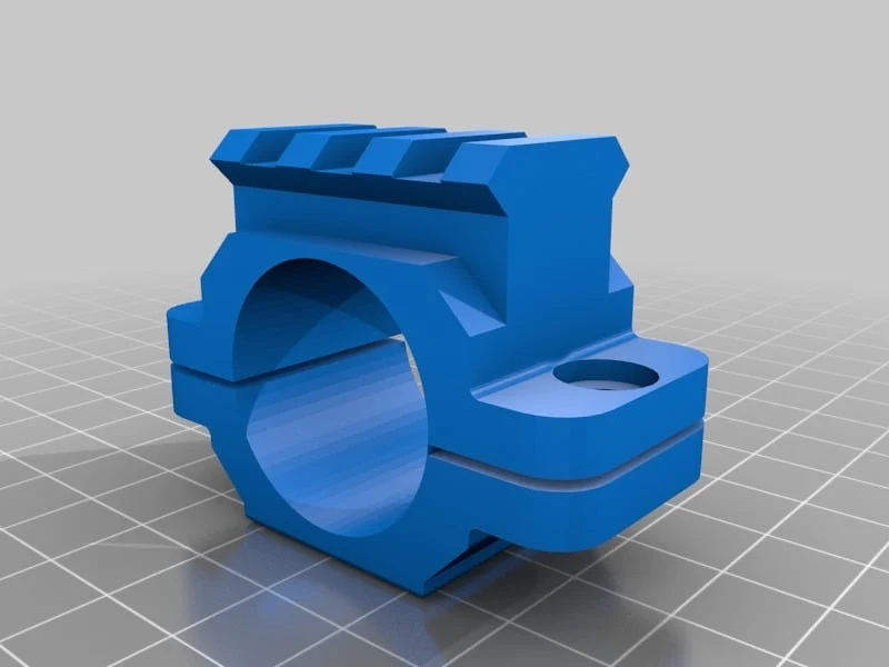 Support de vélo Picatinny pour guidon de 26 mm