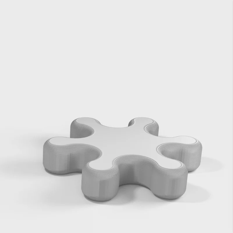 Bouton de fleur facile à utiliser v1.1 avec bords arrondis