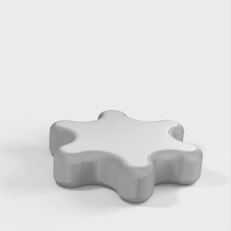 Bouton de fleur facile à utiliser v1.1 avec bords arrondis