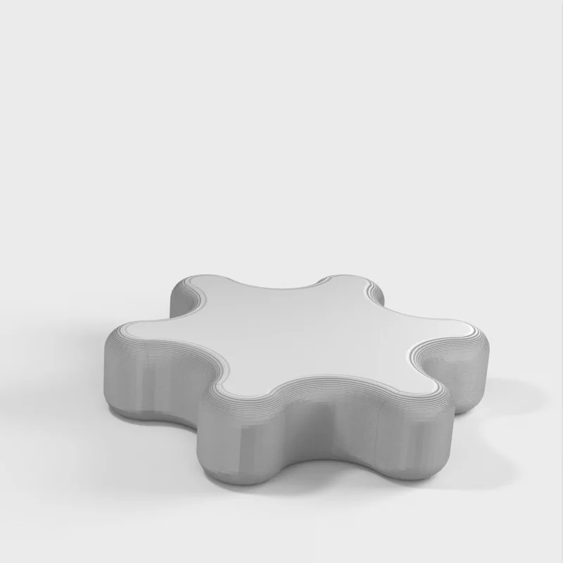 Bouton de fleur facile à utiliser v1.1 avec bords arrondis