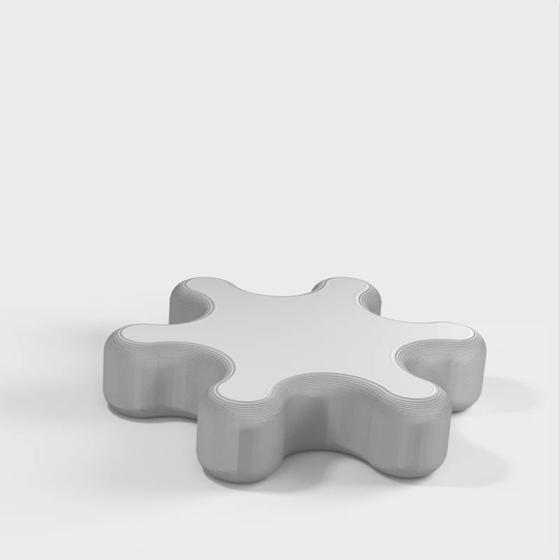 Bouton de fleur facile à utiliser v1.1 avec bords arrondis