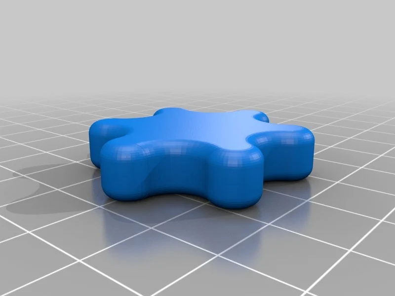 Bouton de fleur facile à utiliser v1.1 avec bords arrondis