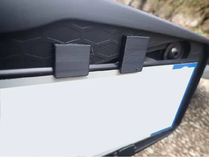 Support de plaque d'immatriculation THULE pour porte-vélos
