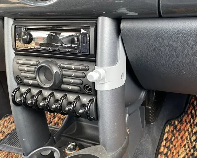Support de téléphone pour voiture Mini Cooper R50, R52, R53 avec support à billes