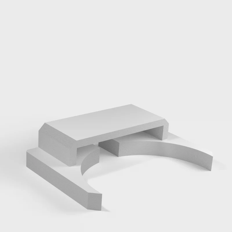 Base de console centrale Tesla Model-X pour iPhone et chargeur sans fil Qi