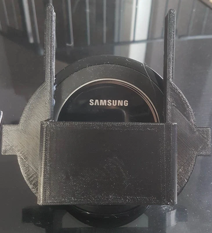 Support de chargeur sans fil Tesla Model S Qi pour Samsung