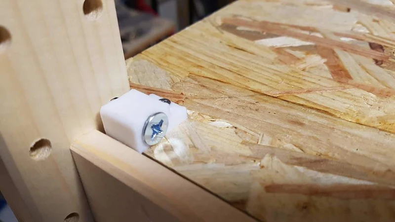 Hack d'étagère du système IKEA IVAR