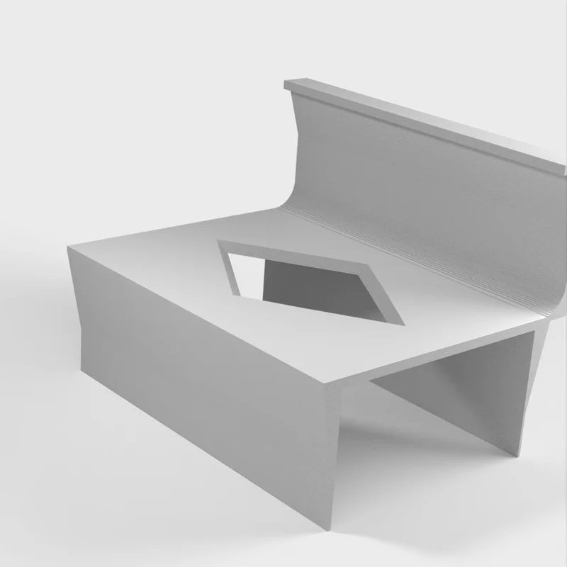 Extension d'étagère IKEA LACK LITE avec support pour smartphone