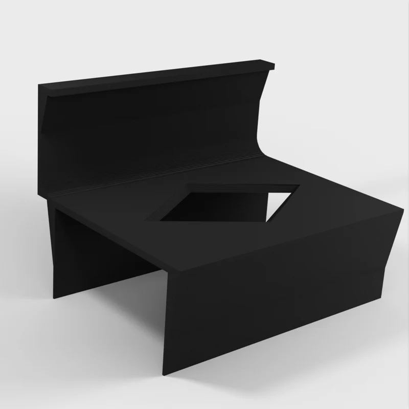 Extension d'étagère IKEA LACK LITE avec support pour smartphone