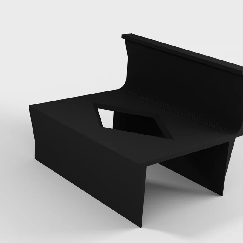 Extension d'étagère IKEA LACK LITE avec support pour smartphone