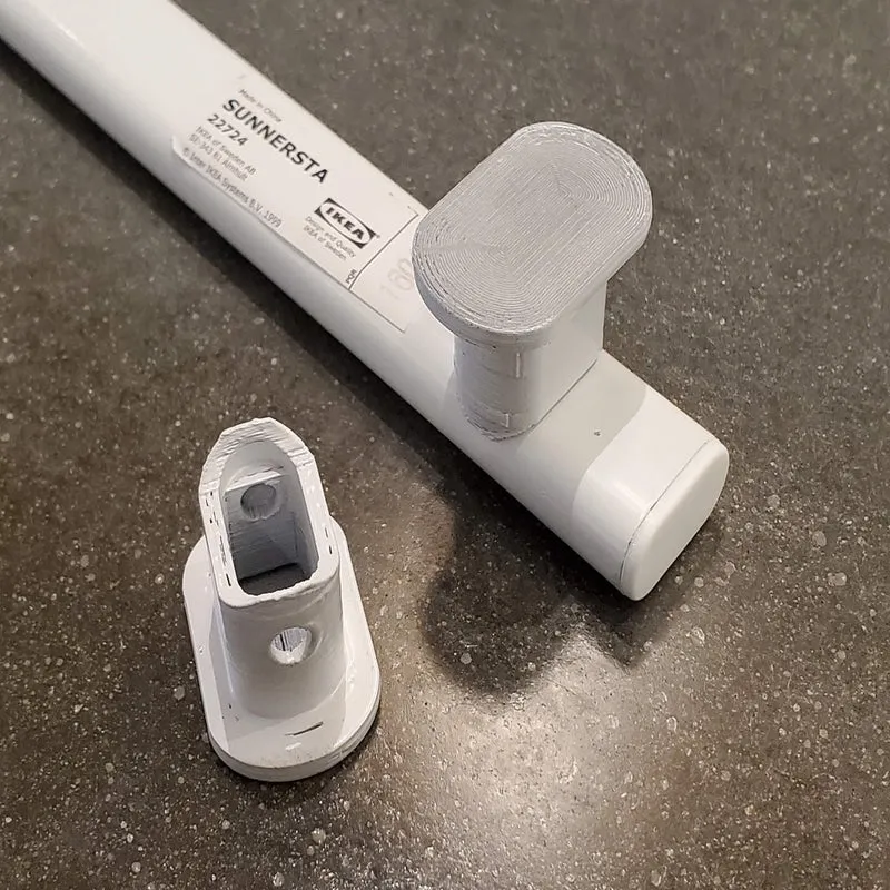 Rails et boîtes suspendues IKEA SUNNERSTA sans perçage