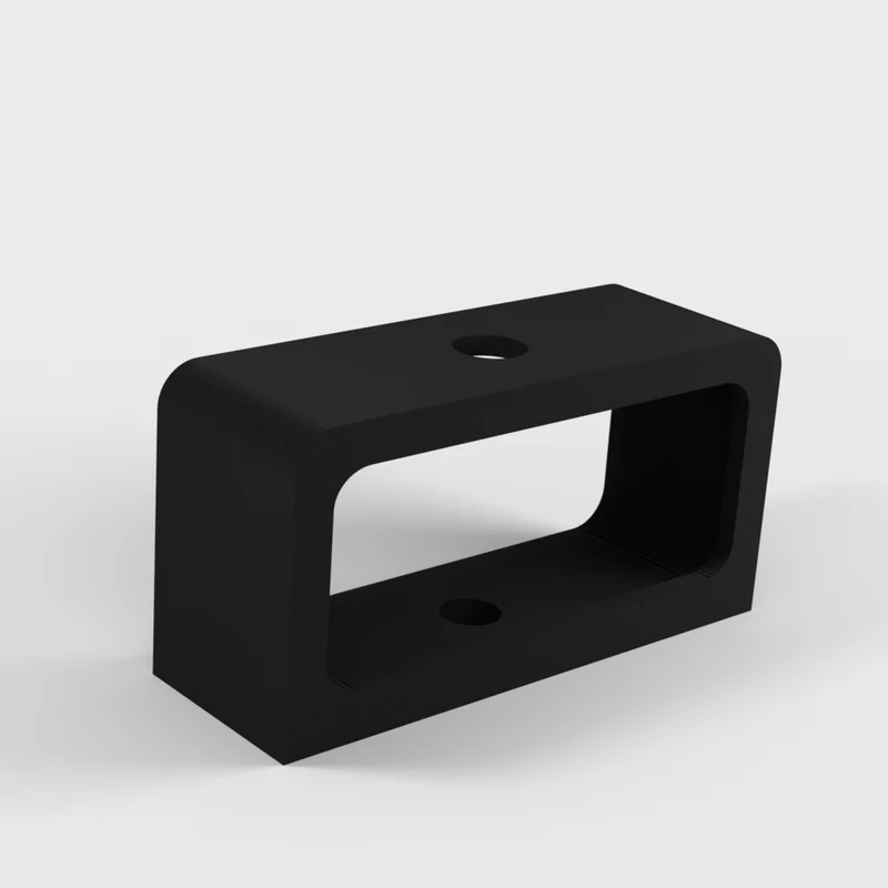 Support hub USB pour profilé aluminium 8040 4040
