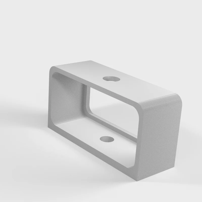 Support hub USB pour profilé aluminium 8040 4040