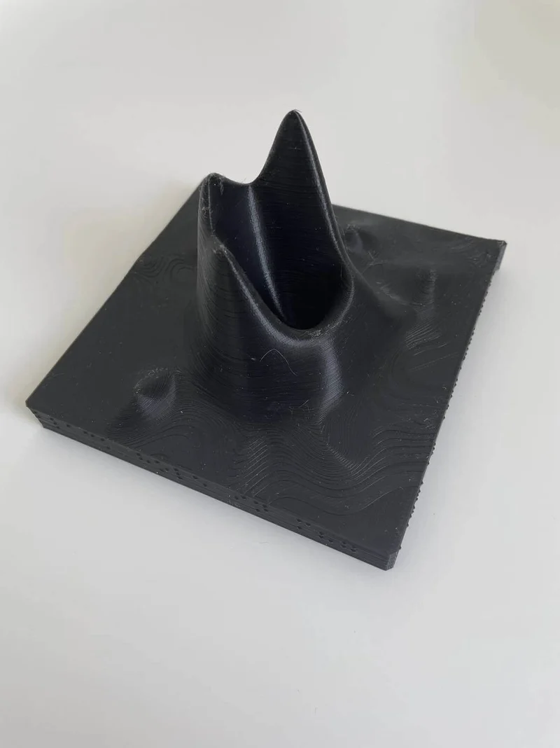 Image 3D d'un trou noir