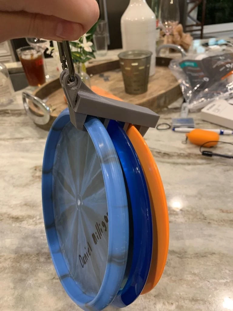 Support de frisbee de golf de disque pour le sac