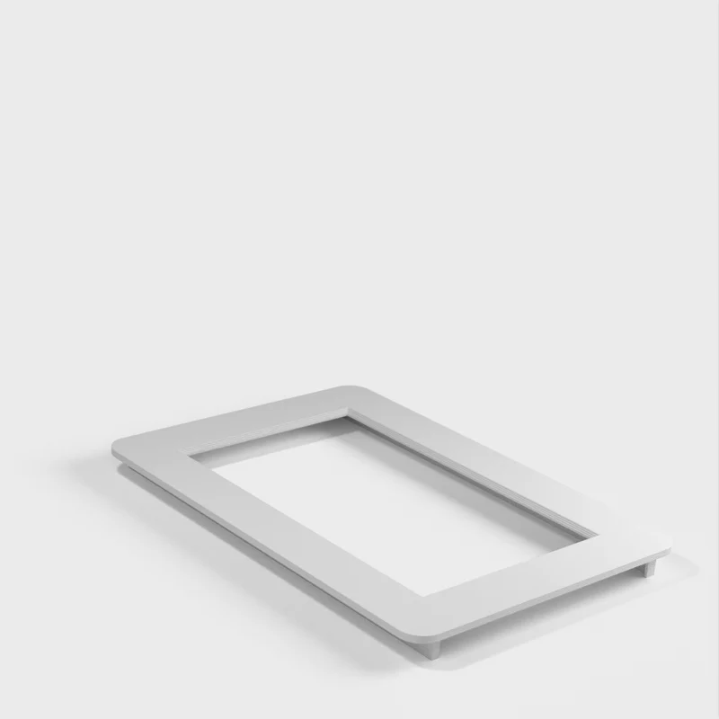 Cadre photo numérique Kindle Fire 7 avec support réglable et façade en aluminium