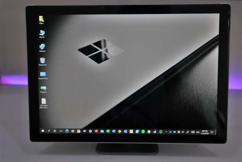 Support de tablette mobile pour Microsoft Surface Pro et Samsung Galaxy Tab S7 avec béquille réglable