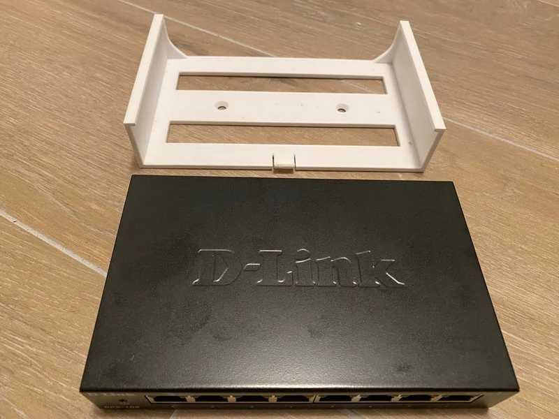 Support mural pour commutateur D-Link DGS-108