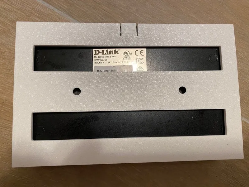 Support mural pour commutateur D-Link DGS-108