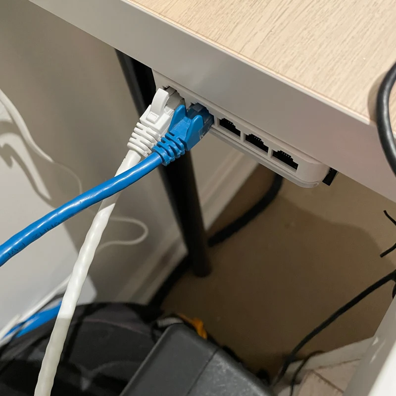 Support de bureau pour commutateur D-Link DGS-1005A 5 ports