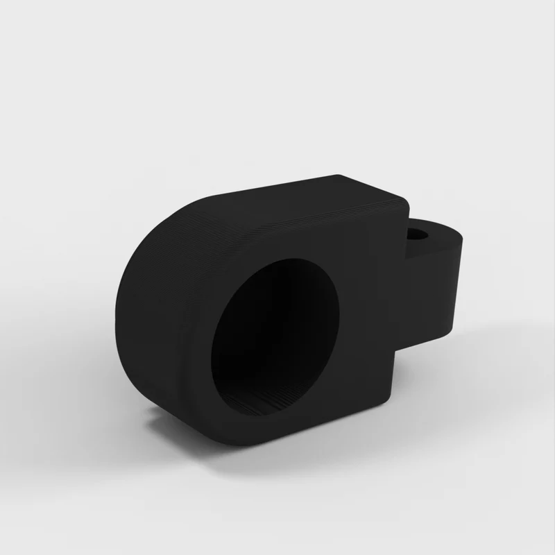Support de poteau pour transducteur de sonar Garmin Livescope avec vue vers l'avant, vue vers le bas et vue en perspective