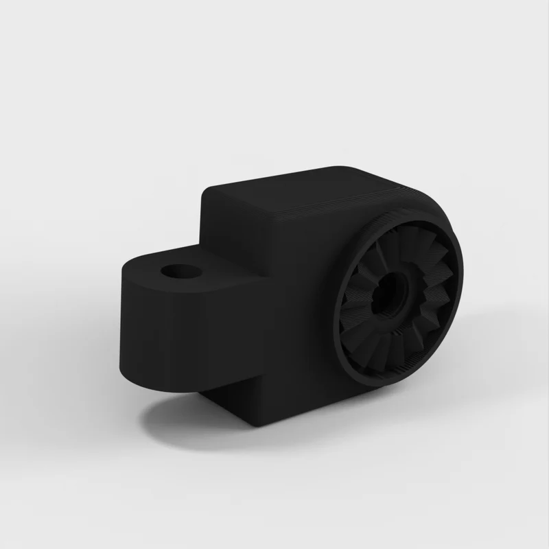 Support de poteau pour transducteur de sonar Garmin Livescope avec vue vers l'avant, vue vers le bas et vue en perspective