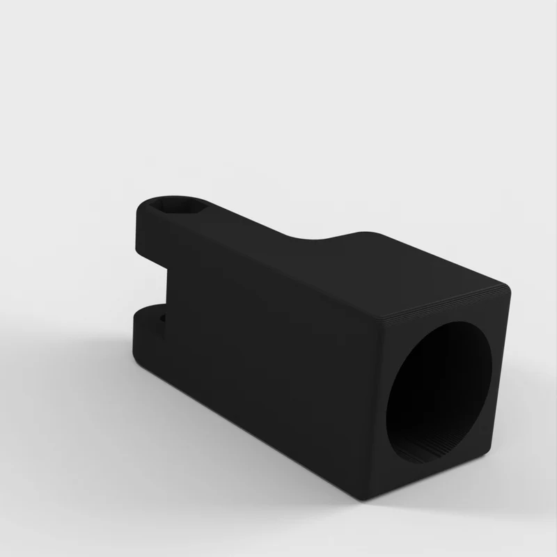 Support de poteau pour transducteur de sonar Garmin Livescope avec vue vers l'avant, vue vers le bas et vue en perspective