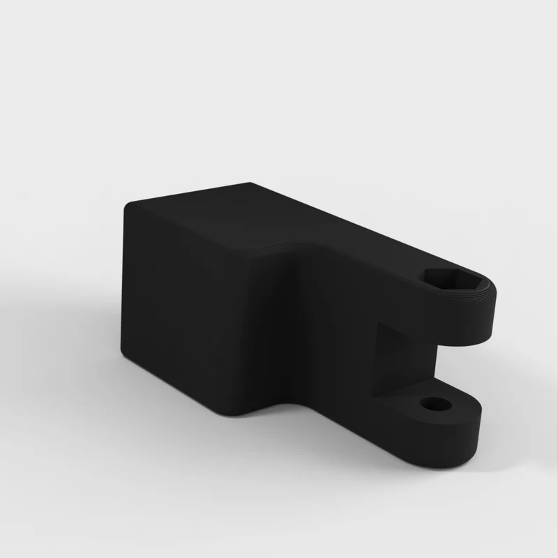 Support de poteau pour transducteur de sonar Garmin Livescope avec vue vers l'avant, vue vers le bas et vue en perspective