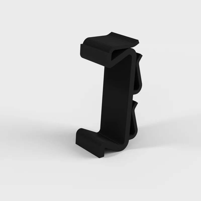 Support pour guirlandes lumineuses de Noël pour garde-corps de balcon de 40x80 mm (1 pc)