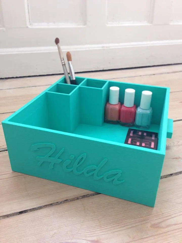 Coffret maquillage personnalisé avec prénom