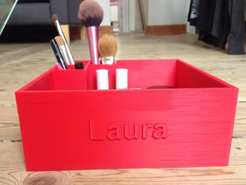 Coffret maquillage personnalisé avec prénom