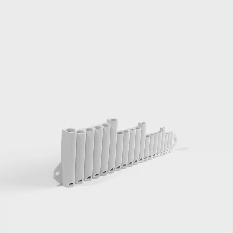 Porte-perceuse pour coffre à outils ou mur