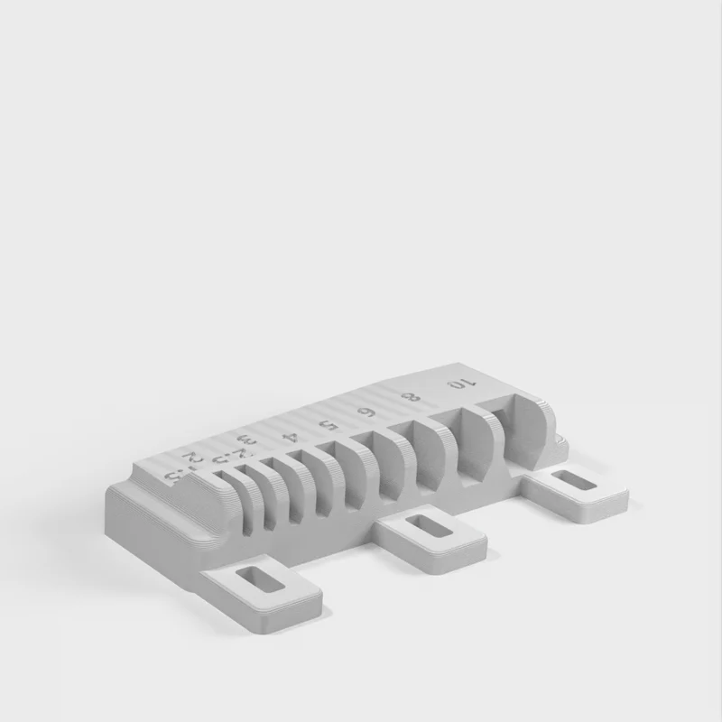 Porte-clés hexagonale pour IKEA Skadis