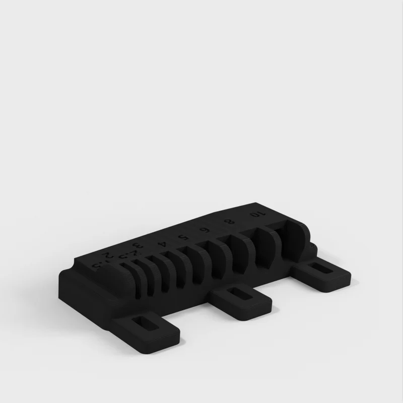 Porte-clés hexagonale pour IKEA Skadis