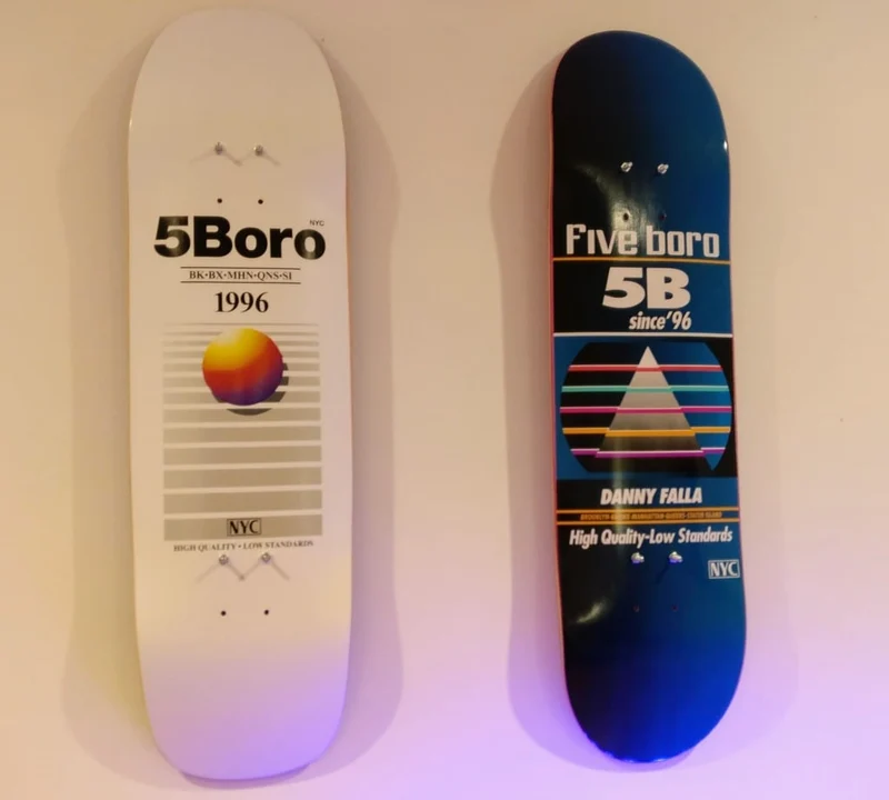 Fixation murale pour Skateboard Decks