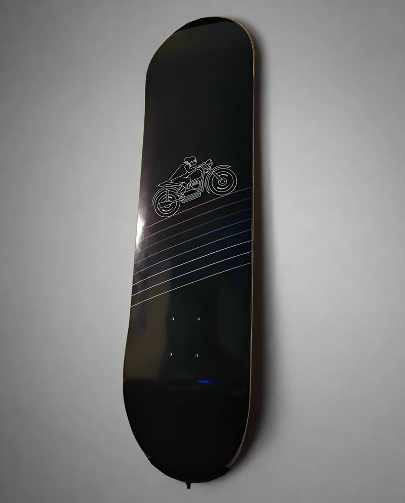 Skateboard Deck Fixation murale sans vis
