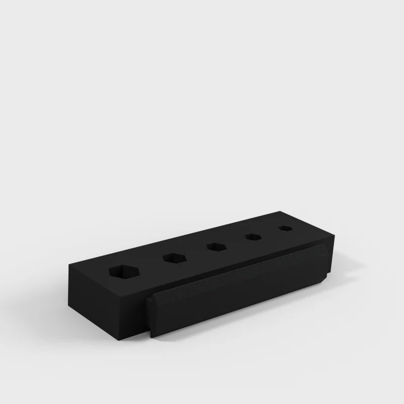 Support de clé hexagonale pour imprimantes 3D